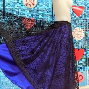 Full Circle Skirt - Spider Web